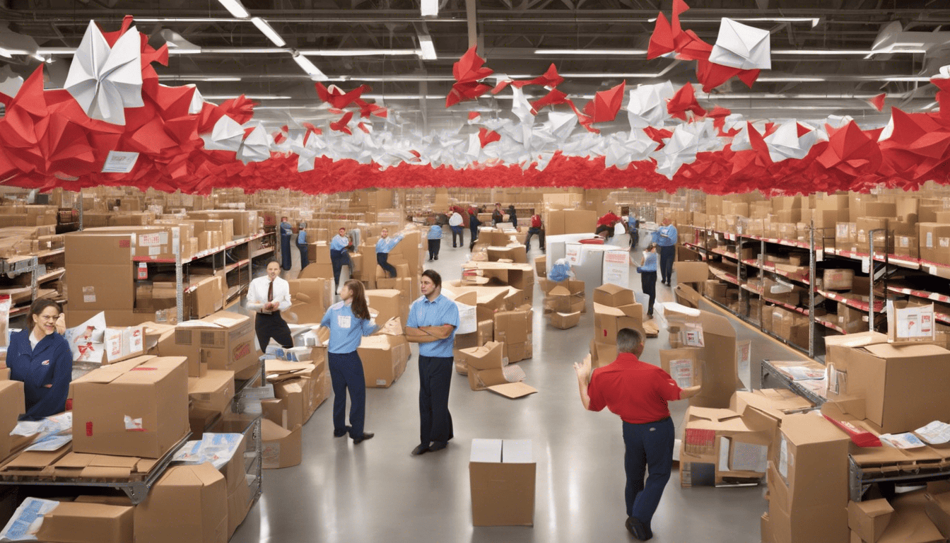 origami art depicting BJ's Wholesale Club hiring process with teamwork focus