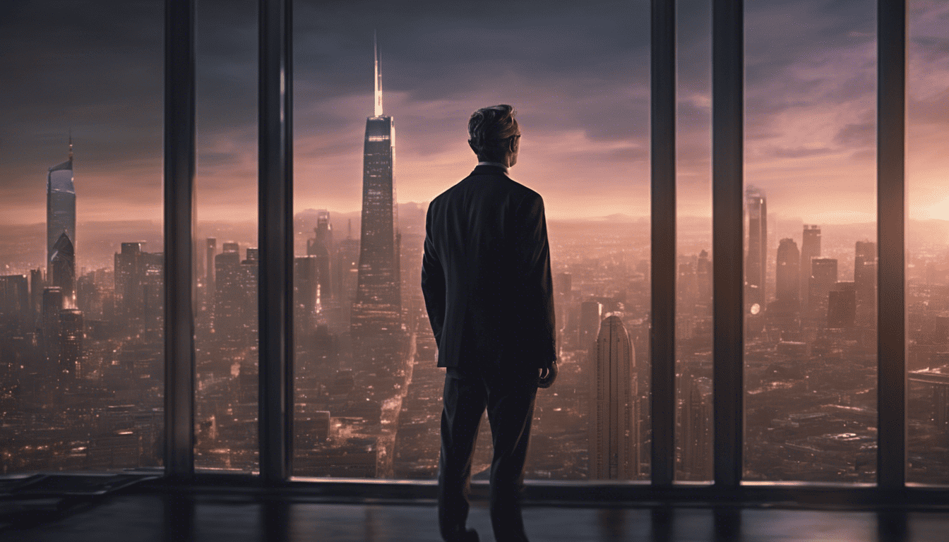 cinematic-style-image-of-entrepreneur-in-city-at-dusk